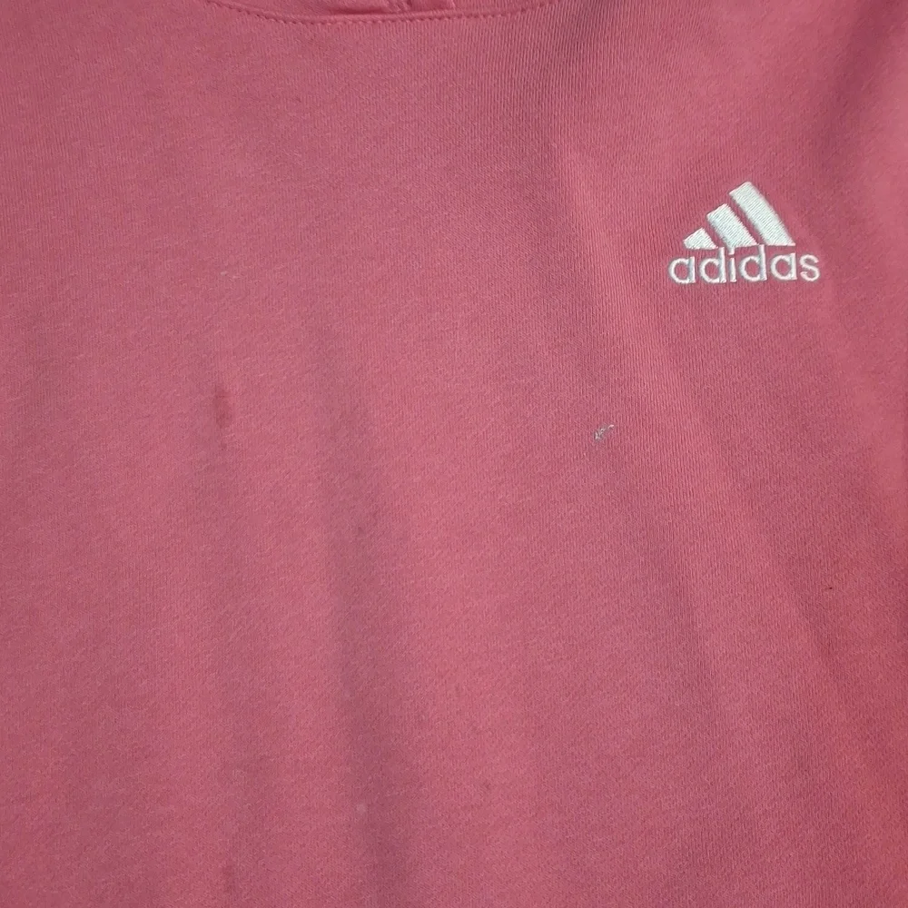 Girls Adidas Vibrant Pink Tracksuit MED. D - Picture 3 of 8